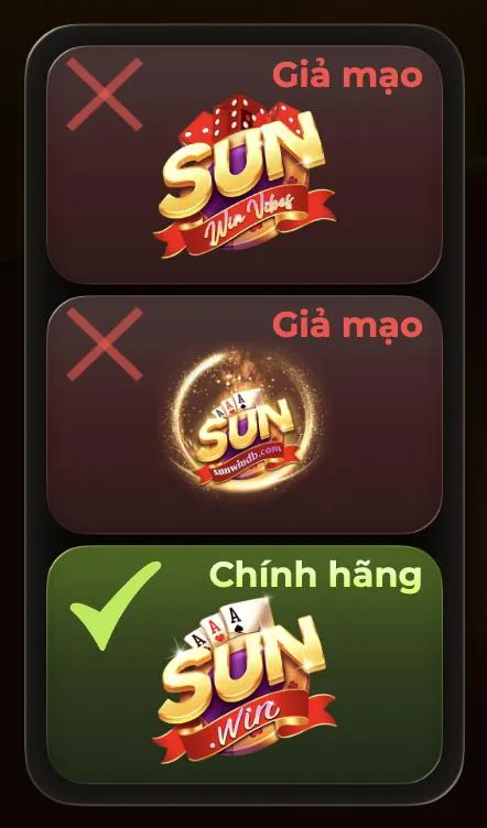 Sun.win – Cổng duy nhất của Sunwin thật, tránh nhầm lẫn 3 Trang giả Sunwin gây hại thế nào
